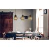 60W Teramo RippLED Glass Pendant (Edison Bulb Not included)