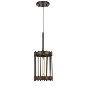 Cantania 60W Metal Pendant Fixture (Edison Bulbs Not included)