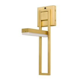 Montilla LED bedside wall sconce with adjustable LED light panel