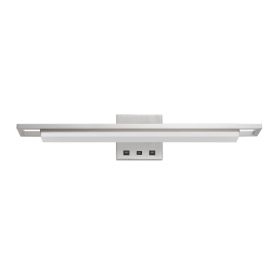 Newry LED metal over the desk wall sonce with 2 USB charging ports