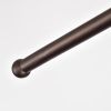 CHLOE Lighting IRONCLAD Industrial 3 Light Oil Rubbed Bronze Semi-Flush Ceiling Fixture 21" Wide