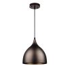 Walter Industrial 1 Light Textured Black Mini Pendant Ceiling Fixture 10" Wide