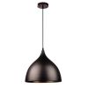 Walter Industrial 1 Light Textured Black Mini Pendant Ceiling Fixture 14" Wide