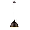 Walter Industrial 1 Light Textured Black Mini Pendant Ceiling Fixture 14" Wide