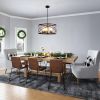 CHLOE Lighting IRONCLAD Industrial-Style Oil Rubbed Bronze 5 Light Large Pendant 23" Wide