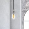 1LT Pendant, Satin Chrome Finish