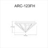 3LT Flush-Mount,BLK/AB