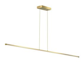 30W Horiz Pendant, AGB, WH Acrylic Diffuser