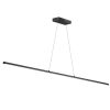 30W Horiz Pendant MB, WH Acrylic Diffuser