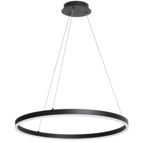 34W Chandelier, MB, FR Acrylic Diffuser