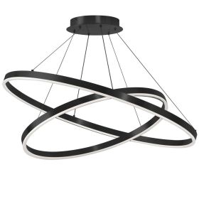 97W Chandelier, MB, FR Acrylic Diffuser