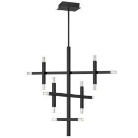 42W Chandelier, MB, Acrylic Diffuser