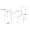 1LT Halgn Wall Sconce MB & VB, Champagne Glass