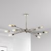 10LT Horizontal Pendant, Burnished Chrome Finish