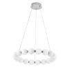 24W Chandelier, PC, WH Acrylic Diffuser