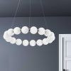 24W Chandelier, PC, WH Acrylic Diffuser