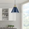 1LT Incandescent Pendant,  CB, AGB Accent
