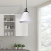 1LT Incandescent Pendant,  MW, MB Accent
