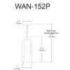2LT Incandescent Pendant, MB