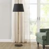 Metal Bamboo Floor Lamp 60"H