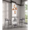 Lambie Ceiling Lamp Rust & Amber