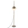 Waterloo Floor Lamp White & Bronze