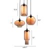 Lambie Ceiling Lamp Rust & Amber