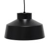 Lalia Home Industrial Barn Pendant, Black