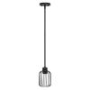 7" Decorative Hanging Metal Caged Mini Pendant Ceiling Light Fixture