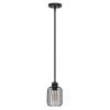 7" Decorative Hanging Metal Caged Mini Pendant Ceiling Light Fixture