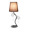 19" Scroll Wire Metal Table Lamp