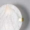 Dundee Circular Alabaster Wall Sconce