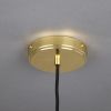 Figo Marbled Ceramic Slender Pendant Light 3.9"