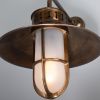 Boyd Vintage Industrial Well Glass Wall Sconce