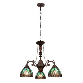 Liaison Victorian-Style 3-Light Antique Dark Bronze Finish Mini Chandelier (Option: )