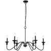 6LT Incandescent Chandelier, MB