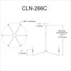 6LT Incandescent Chandelier, AGB