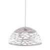 1LT Pendant, Matte White Finish
