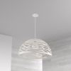 1LT Pendant, Matte White Finish