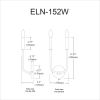 2LT Incandescent Wall Sconce, AGB