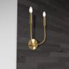 2LT Incandescent Wall Sconce, AGB