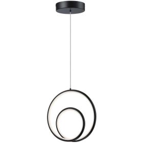 20W Pendant, MB, WH Silicone Diff (Option: Metal)
