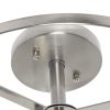 Medium 13" Iron Flushmount