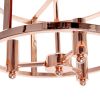 Medium 13" Iron Flushmount