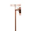 1-Light 9.25" Adjustable Hanging Cylindrical Clear Glass Pendant Fixture