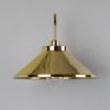 Nerissa Brass Swan Neck Wall Sconce IP65