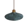 Pyrus Organic Ceramic Pendant Light 11", Blue Earth