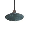 Pyrus Organic Ceramic Pendant Light 11", Blue Earth