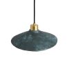 Pyrus Organic Ceramic Pendant Light 11", Blue Earth