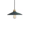 Pyrus Organic Ceramic Pendant Light 11", Blue Earth